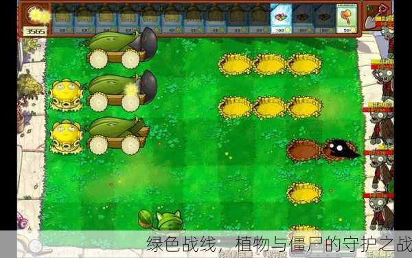 绿色战线，植物与僵尸的守护之战