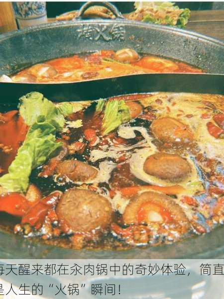 每天醒来都在汆肉锅中的奇妙体验，简直是人生的“火锅”瞬间！