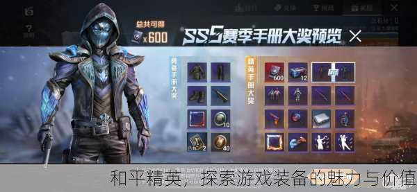 和平精英，探索游戏装备的魅力与价值