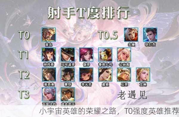 小宇宙英雄的荣耀之路，T0强度英雄推荐