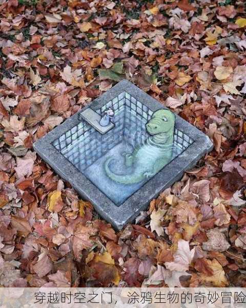 穿越时空之门，涂鸦生物的奇妙冒险