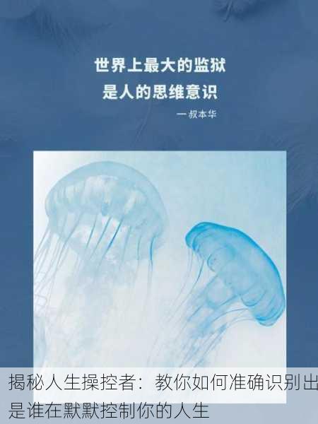 揭秘人生操控者：教你如何准确识别出是谁在默默控制你的人生