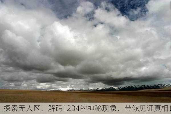 探索无人区：解码1234的神秘现象，带你见证真相！