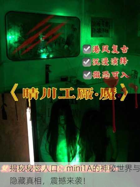 揭秘秘密人口：mini1A的神秘世界与隐藏真相，震撼来袭！
