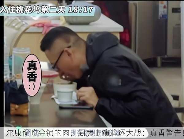 尔康偷吃金锁的肉，厨房上演追逐大战：真香警告！