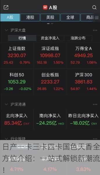 日产一卡三卡四卡国色天香全方位介绍：一站式解锁新潮流！