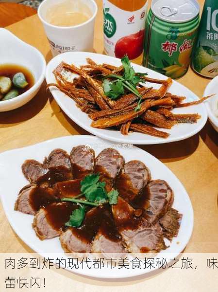 肉多到炸的现代都市美食探秘之旅，味蕾快闪！