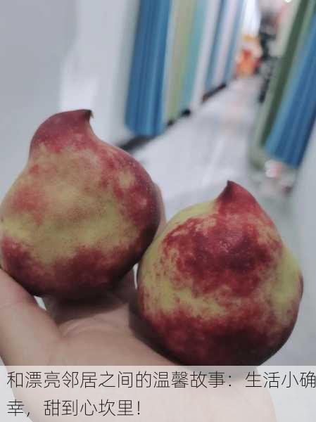 和漂亮邻居之间的温馨故事：生活小确幸，甜到心坎里！
