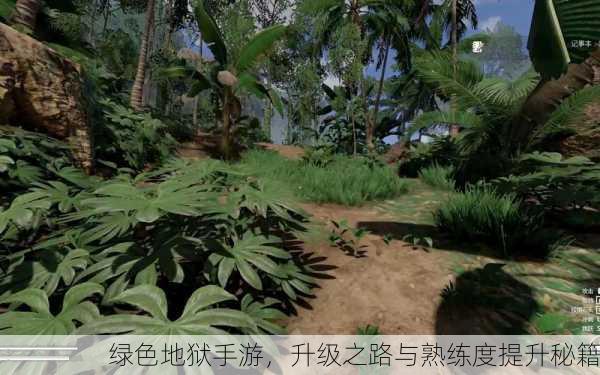绿色地狱手游，升级之路与熟练度提升秘籍