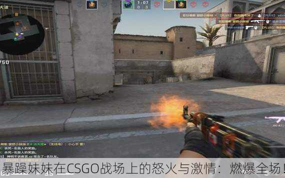 暴躁妹妹在CSGO战场上的怒火与激情：燃爆全场！