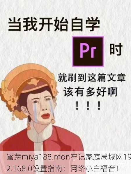 蜜芽miya188.mon牢记家庭局域网192.168.0设置指南：网络小白福音！