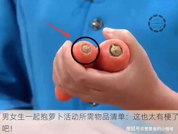 男女生一起抱萝卜活动所需物品清单：这也太有梗了吧！