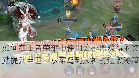 如何在王者荣耀中使用公孙离获得的奖励提升自己：从菜鸟到大神的逆袭秘籍！