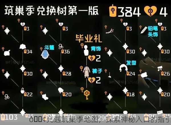 📢光遇筑巢季地图，探索神秘入口的指引