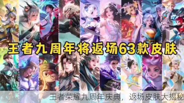 王者荣耀九周年庆典，返场皮肤大揭秘