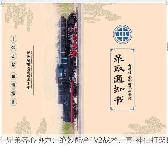 兄弟齐心协力：绝妙配合1V2战术，真·神仙打架！