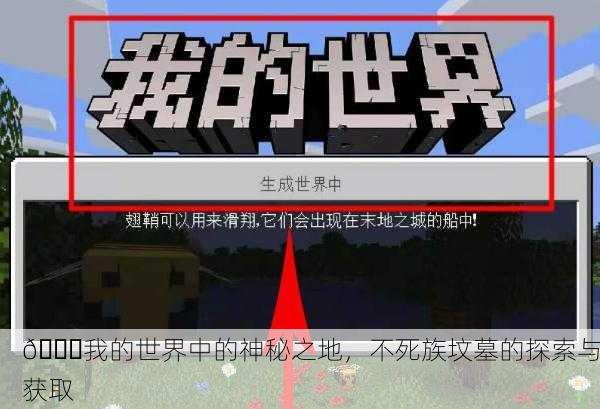 🌍我的世界中的神秘之地，不死族坟墓的探索与获取
