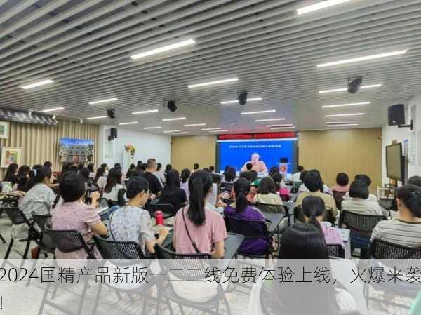 2024国精产品新版一二二线免费体验上线，火爆来袭！