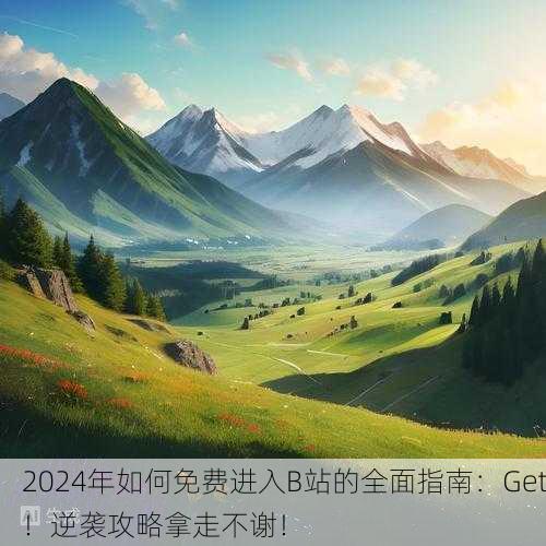 2024年如何免费进入B站的全面指南：Get！逆袭攻略拿走不谢！