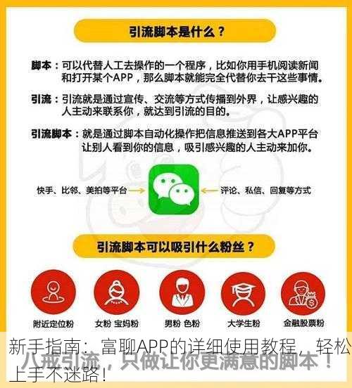 新手指南：富聊APP的详细使用教程，轻松上手不迷路！