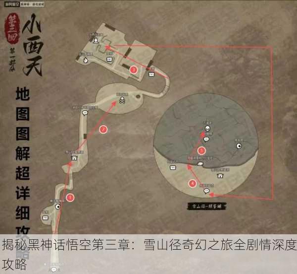 揭秘黑神话悟空第三章：雪山径奇幻之旅全剧情深度攻略