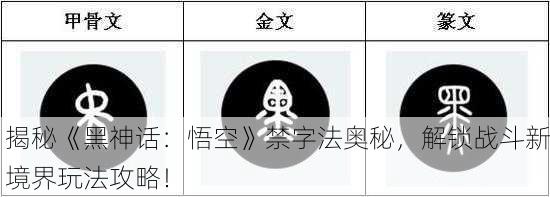 揭秘《黑神话：悟空》禁字法奥秘，解锁战斗新境界玩法攻略！