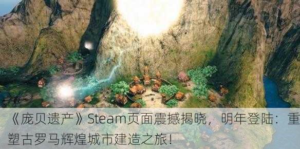 《庞贝遗产》Steam页面震撼揭晓，明年登陆：重塑古罗马辉煌城市建造之旅！