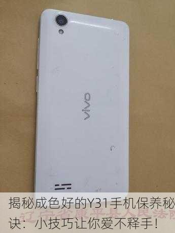 揭秘成色好的Y31手机保养秘诀：小技巧让你爱不释手！