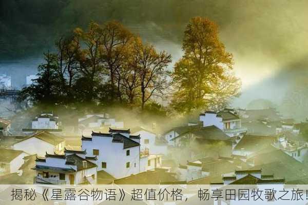 揭秘《星露谷物语》超值价格，畅享田园牧歌之旅！