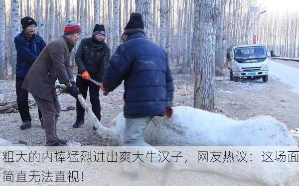 粗大的内捧猛烈进出爽大牛汉子，网友热议：这场面简直无法直视！