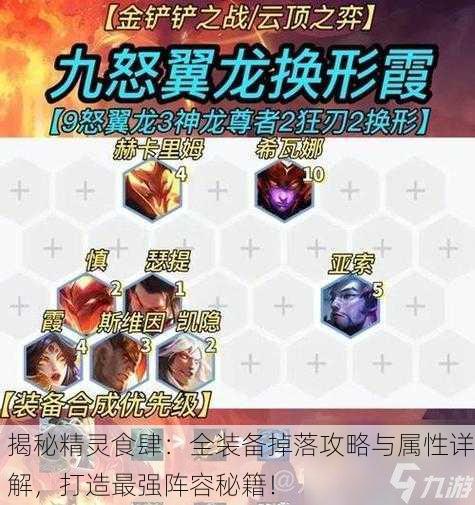 揭秘精灵食肆：全装备掉落攻略与属性详解，打造最强阵容秘籍！