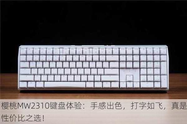 樱桃MW2310键盘体验：手感出色，打字如飞，真是性价比之选！