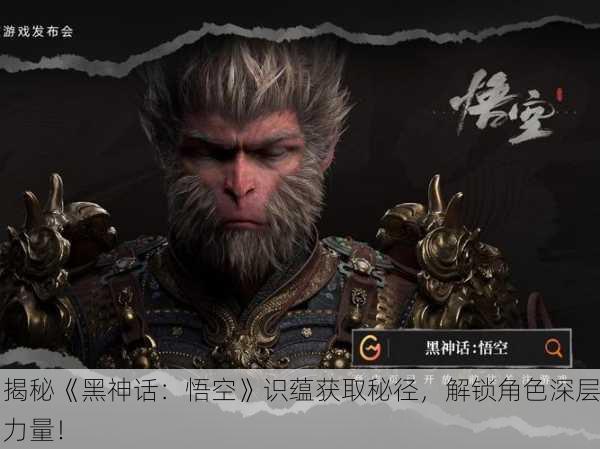 揭秘《黑神话：悟空》识蕴获取秘径，解锁角色深层力量！