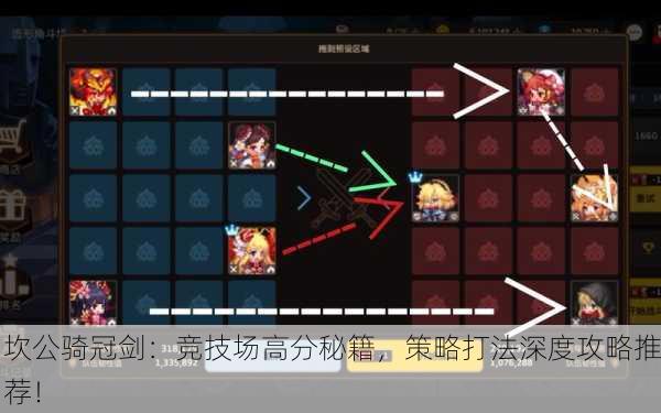 坎公骑冠剑：竞技场高分秘籍，策略打法深度攻略推荐！