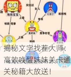 揭秘文字找茬大师：高效唤醒妹妹关卡通关秘籍大放送！