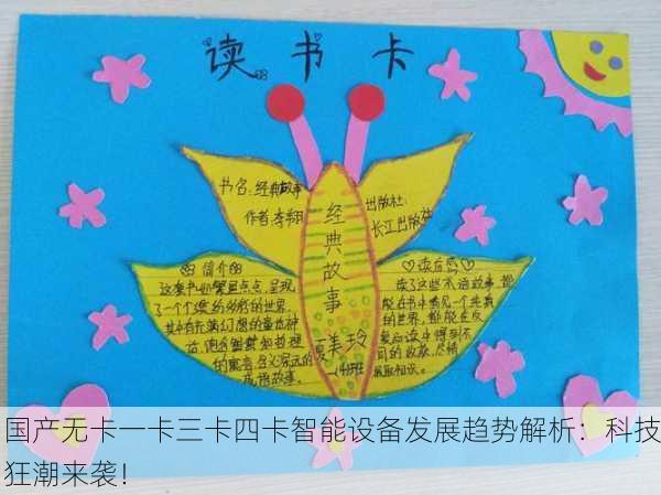 国产无卡一卡三卡四卡智能设备发展趋势解析：科技狂潮来袭！