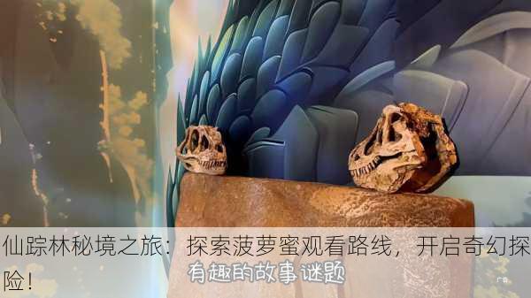 仙踪林秘境之旅：探索菠萝蜜观看路线，开启奇幻探险！