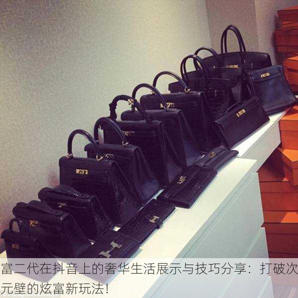 富二代在抖音上的奢华生活展示与技巧分享：打破次元壁的炫富新玩法！