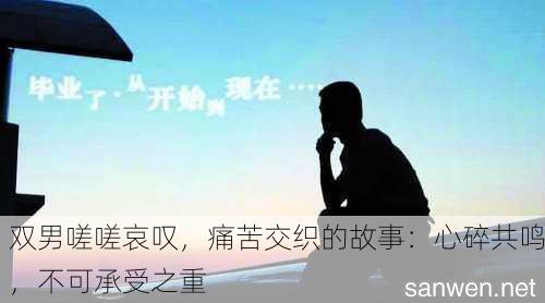 双男嗟嗟哀叹，痛苦交织的故事：心碎共鸣，不可承受之重