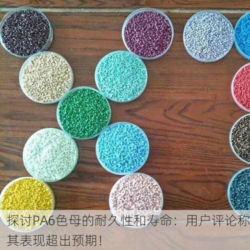 探讨PA6色母的耐久性和寿命：用户评论称其表现超出预期！