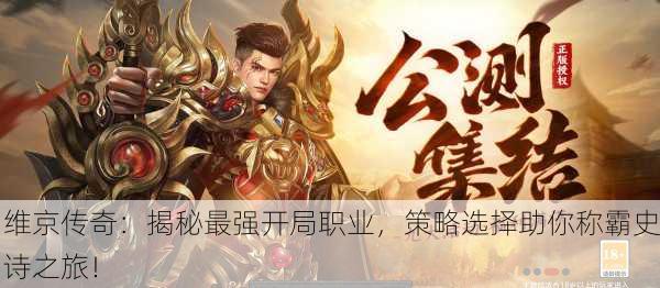 维京传奇：揭秘最强开局职业，策略选择助你称霸史诗之旅！