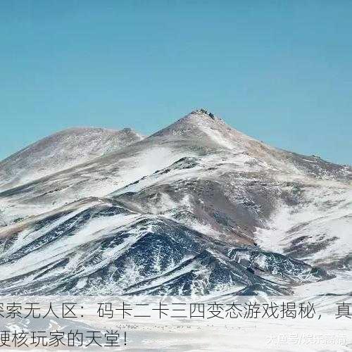 探索无人区：码卡二卡三四变态游戏揭秘，真·硬核玩家的天堂！