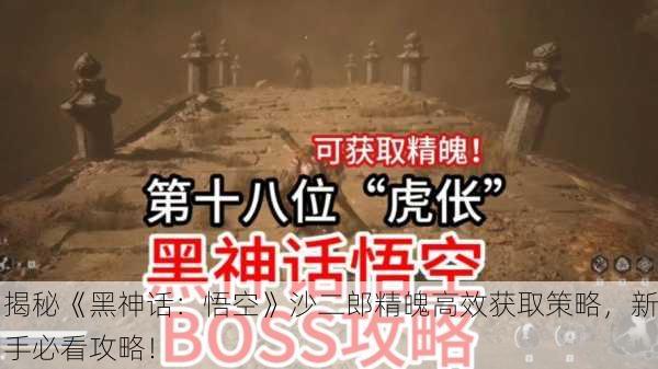 揭秘《黑神话：悟空》沙二郎精魄高效获取策略，新手必看攻略！