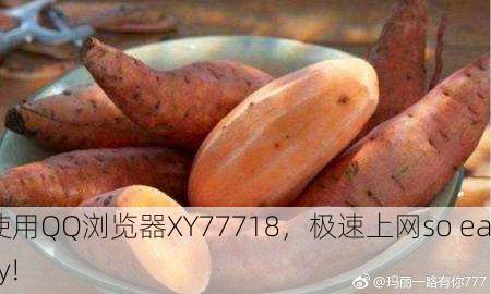 使用QQ浏览器XY77718，极速上网so easy!