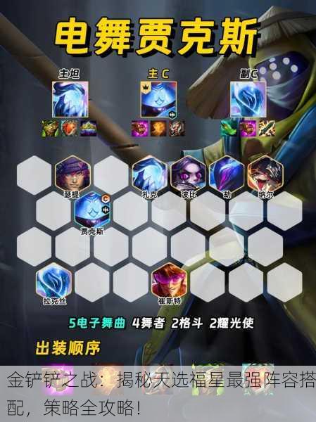 金铲铲之战：揭秘天选福星最强阵容搭配，策略全攻略！