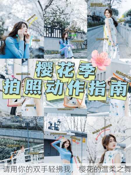 请用你的双手轻拂我，樱花的温柔之舞