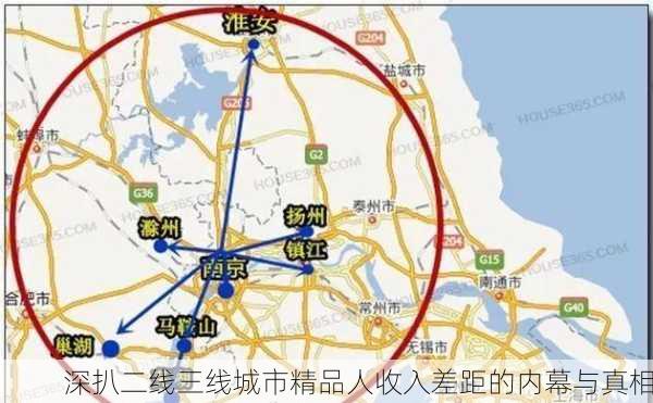 深扒二线三线城市精品人收入差距的内幕与真相