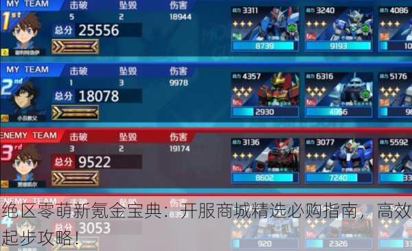 绝区零萌新氪金宝典：开服商城精选必购指南，高效起步攻略！