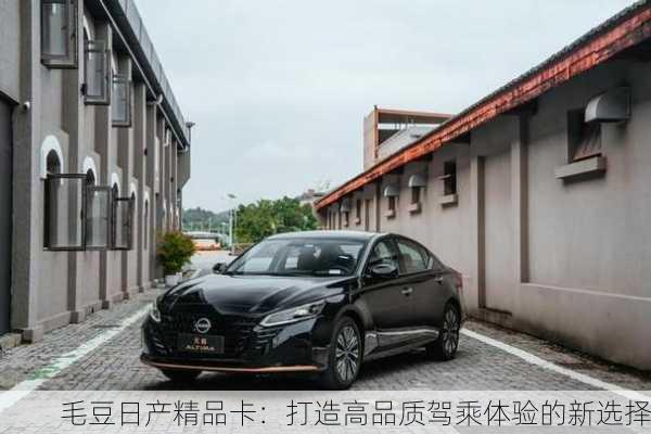毛豆日产精品卡：打造高品质驾乘体验的新选择