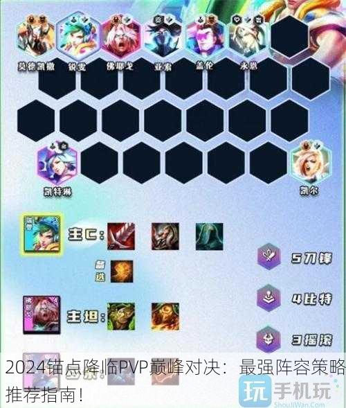 2024锚点降临PVP巅峰对决：最强阵容策略推荐指南！